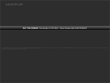 Tablet Screenshot of caractiv.de